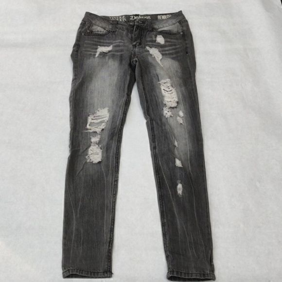 Rewash Denim - REWASH Destroyed Denim Jeans